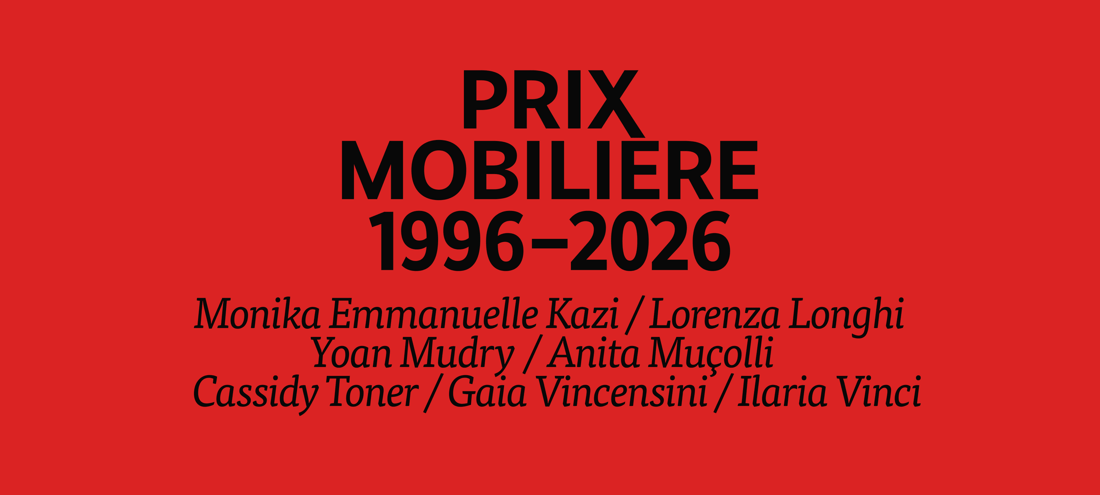 Titelbild Prix Mobiliere 2026