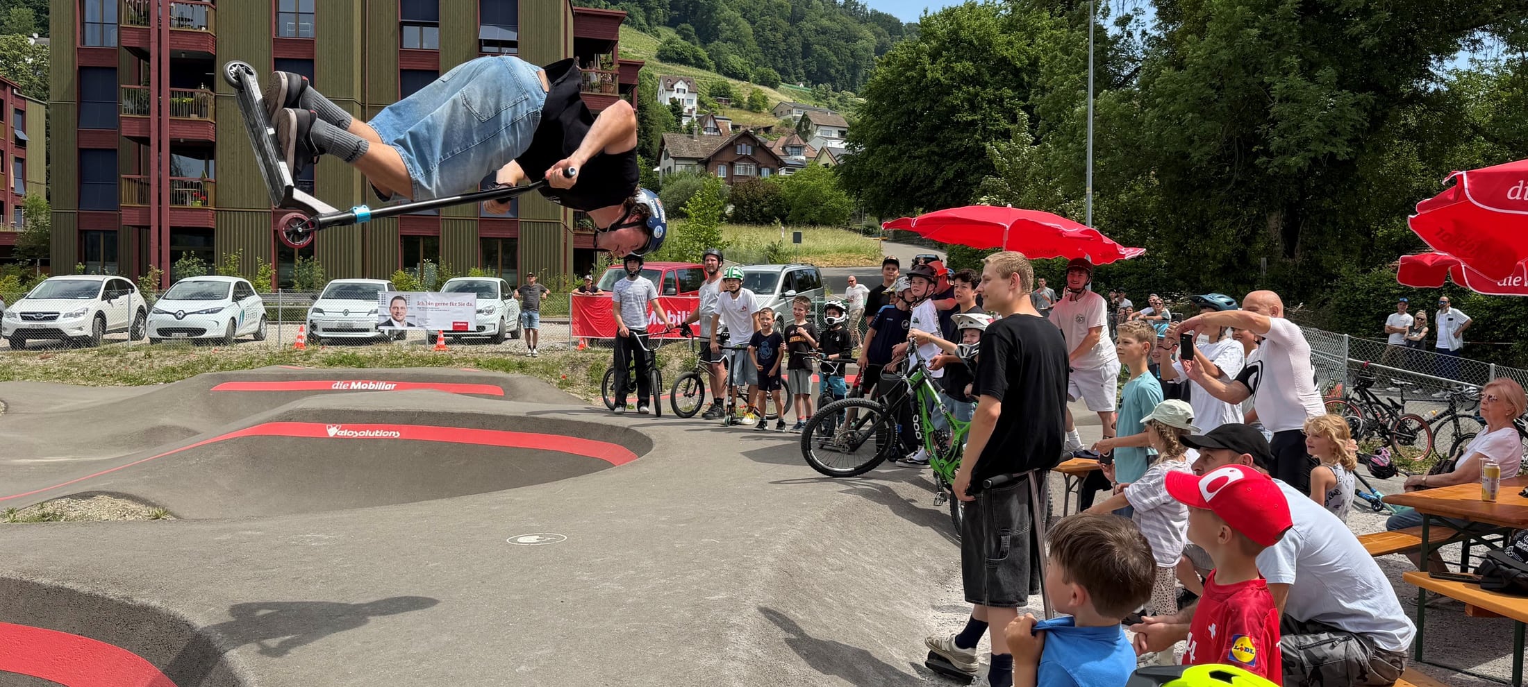 Vor einem Jahr wurde der Pumptrack Fridau eröffnet, heute ist er aus dem Freizeitangebot von Stein am Rhein kaum mehr wegzudenken. 