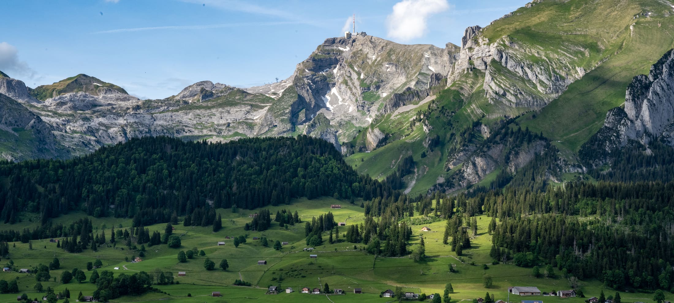 Bergpanorama Toggenburg