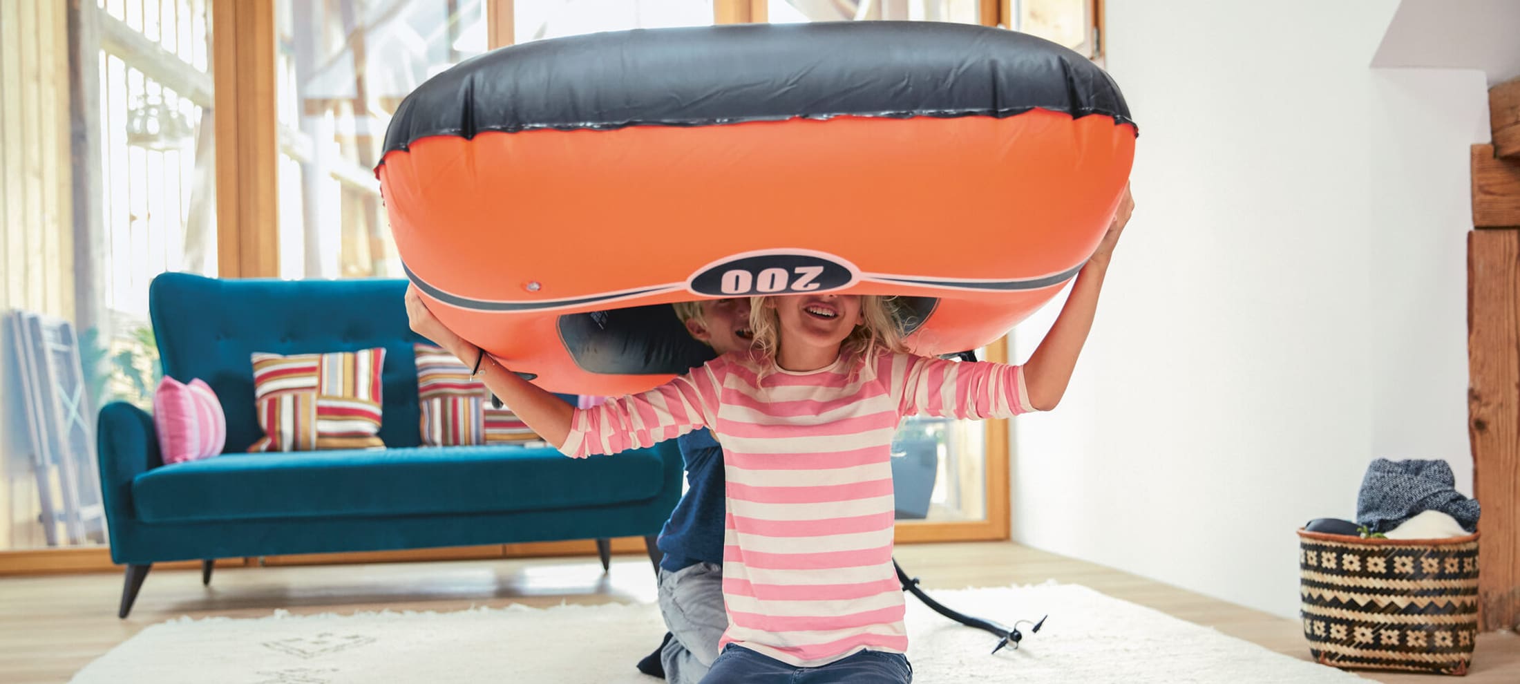 Titelbild zum Ratgeber "Aareböötle. Mit dem Gummiboot auf der Aare.""
