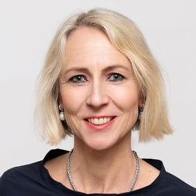 Foto di Irene Fischbach, responsabile della comunicazione aziendale