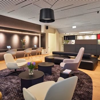 Vista interna della City Lounge