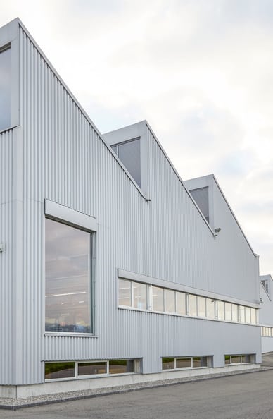 Un edificio industriale