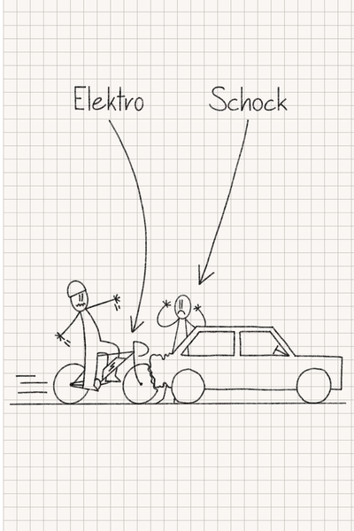 Schadenskizze Elektroschock