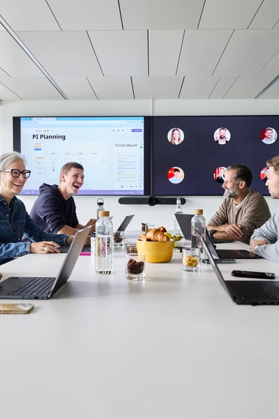 Menschen in einem Meetingraum