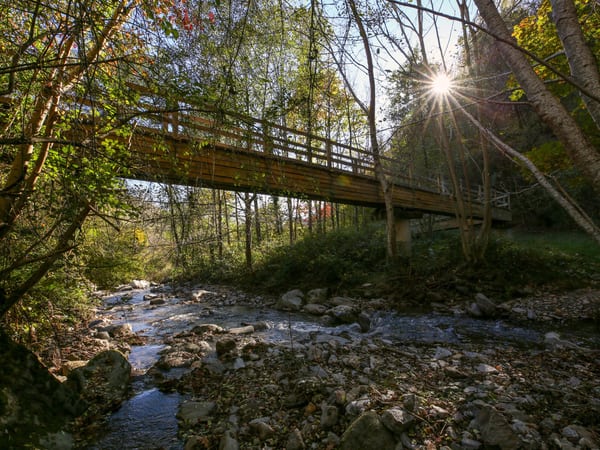 Brücke Odogno über den Fluss