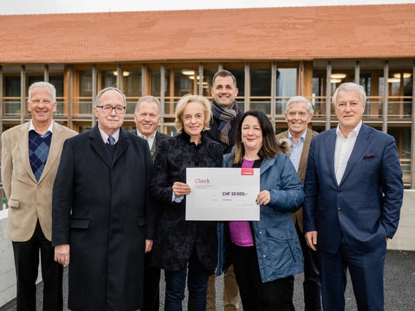 Die Mobiliar unterstützt die Stiftung Brüttelenbad mit 50&nbsp;000&nbsp;Franken.