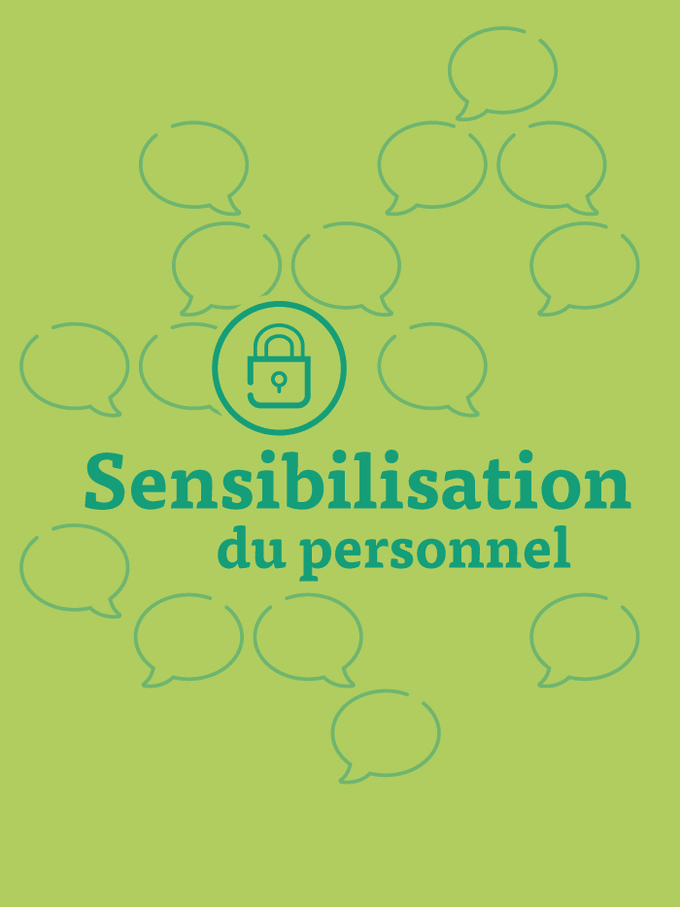 Sensibilisation du personnel