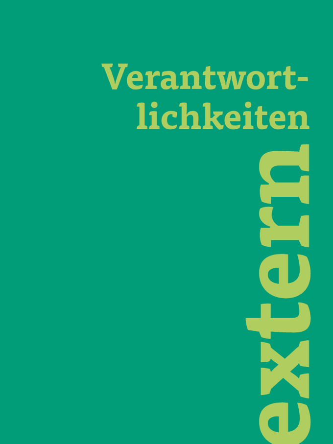 Verantwortlichkeiten extern