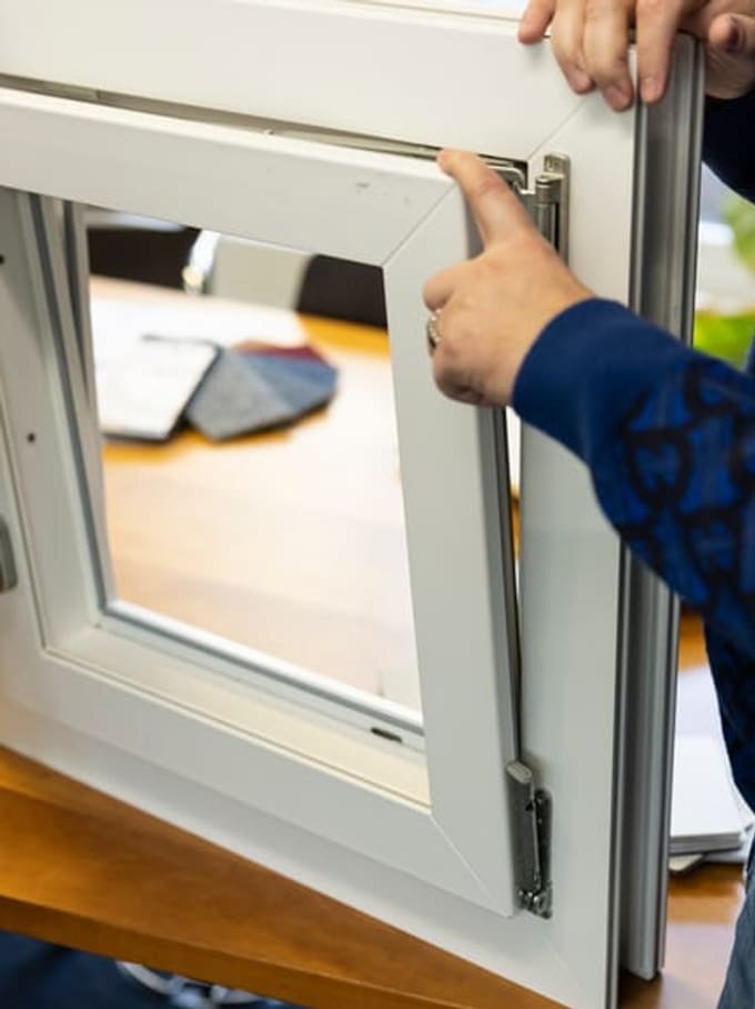 Fensterrahmen für eine energetische Sanierung