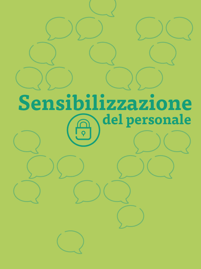 Sensibilizzazione del personale