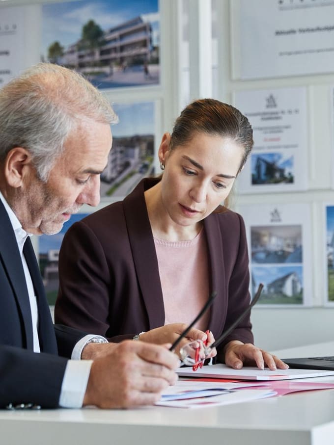 Entretien sur la retraite avec un collaborateur senior 