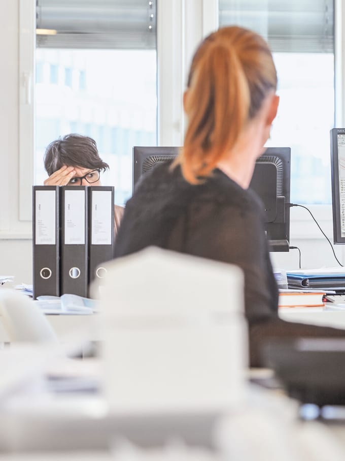 Due donne al lavoro