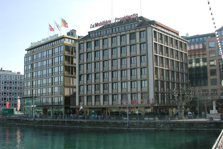 Rue du Rhône Bâtiment de la Mobilière