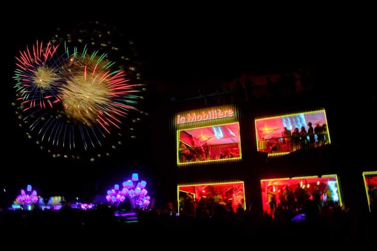 Paléo Festival dans la nuit