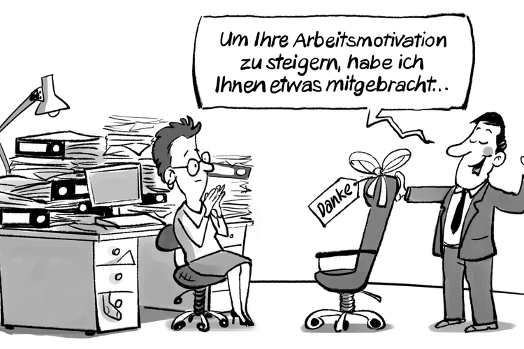 Vignetta sul tema della motivazione