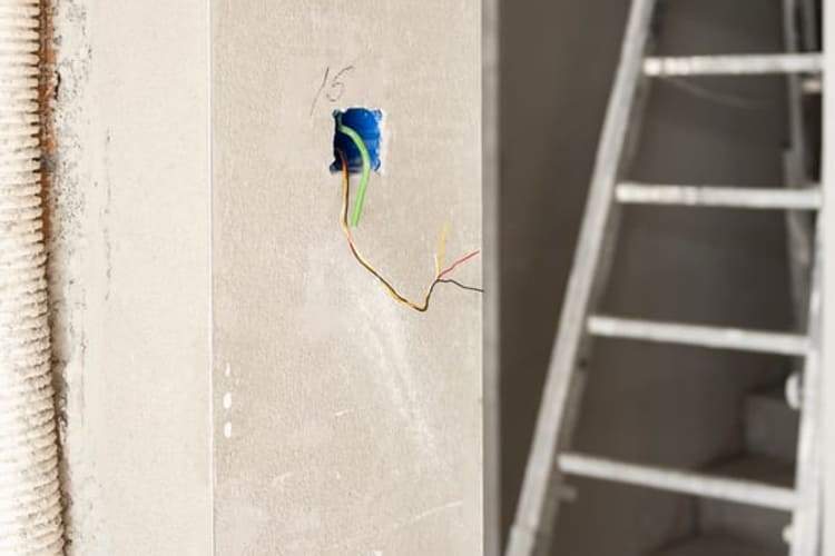 Un logement en construction