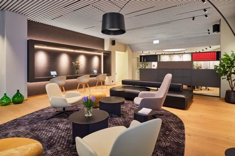 Innenansicht der City Lounge