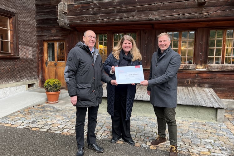 Die Mobiliar im Emmental unterstützt das Regionalmuseum Chüechlihus in Langnau mit 30°000 Franken. 