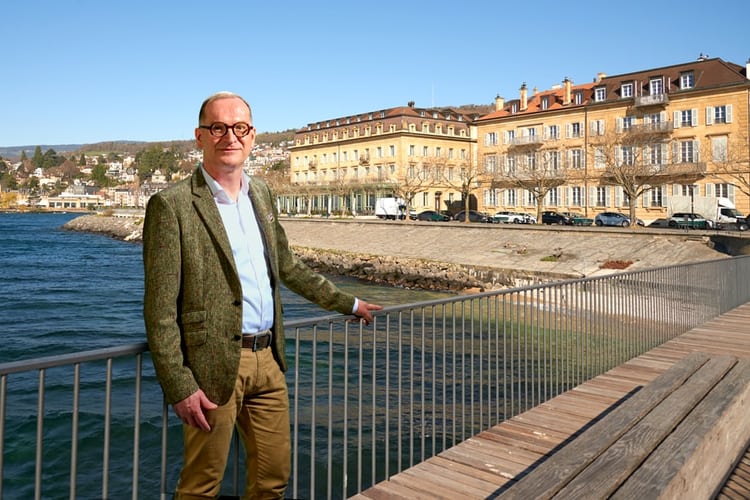 Stéphane Progin in Neuenburg