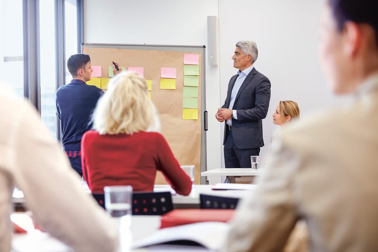 Presentazione su flipchart