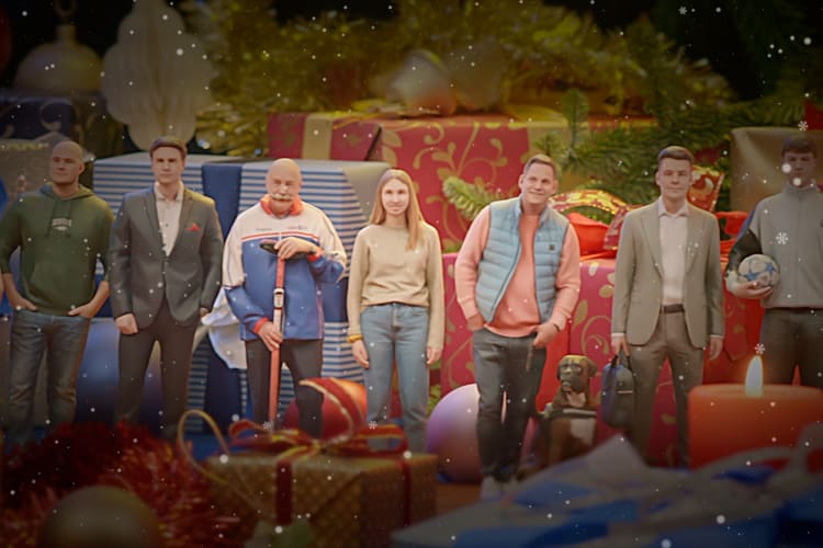 3D Figuren der Mitarbeitenden der Generalagentur Lyss