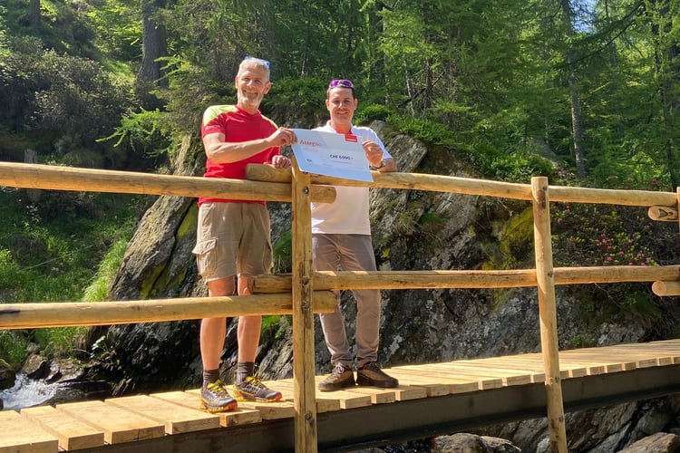 6'000 CHF per la Passerella Vacarisc in Val Lavizzara