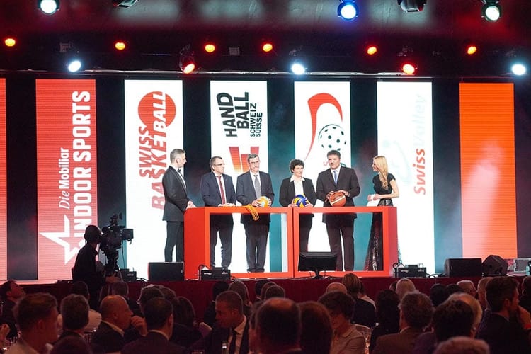 Les présidents des fédérations au Gala Topscorer Mobilière 2015