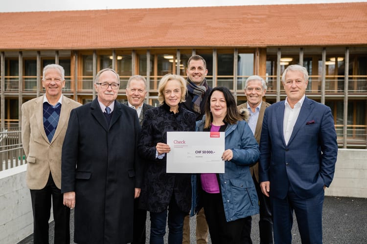 Die Mobiliar unterstützt die Stiftung Brüttelenbad mit 50&nbsp;000&nbsp;Franken.