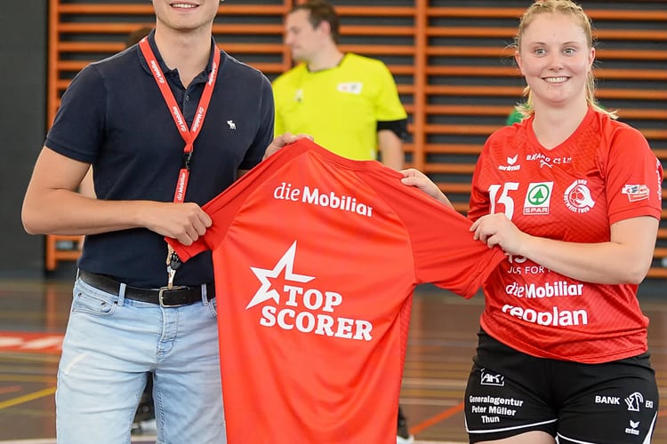 Topscorertshirtübergabe