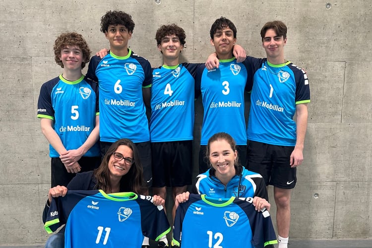 Das Nachwuchsteam Volleyball Papiermühle
