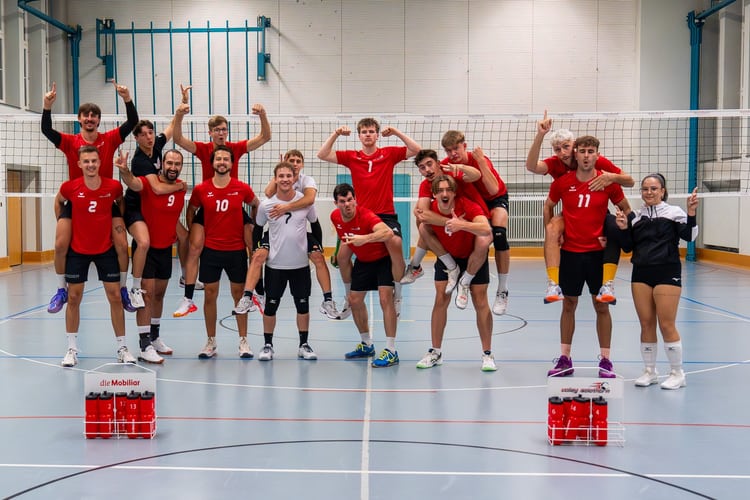 Titelbild Sponsoring Volleyball Herren Team