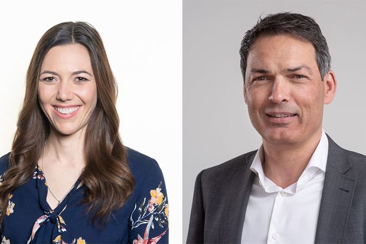 Federica Hunziker und Michael Brüderli