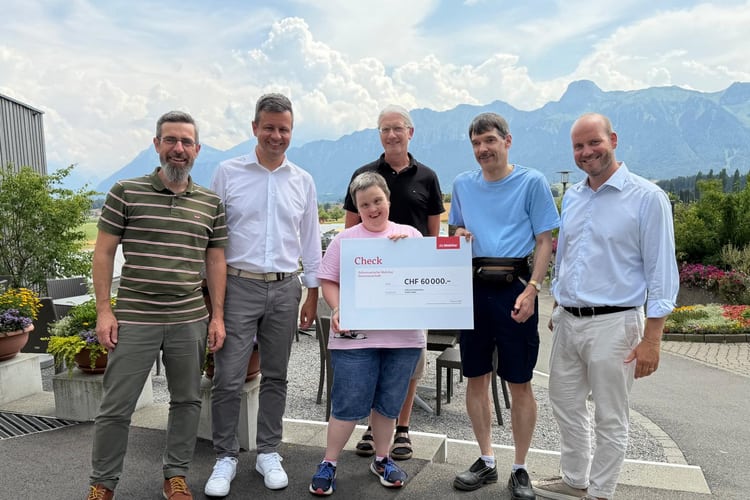 Titelbild zur Spende für die Stiftung Uetendorfberg
