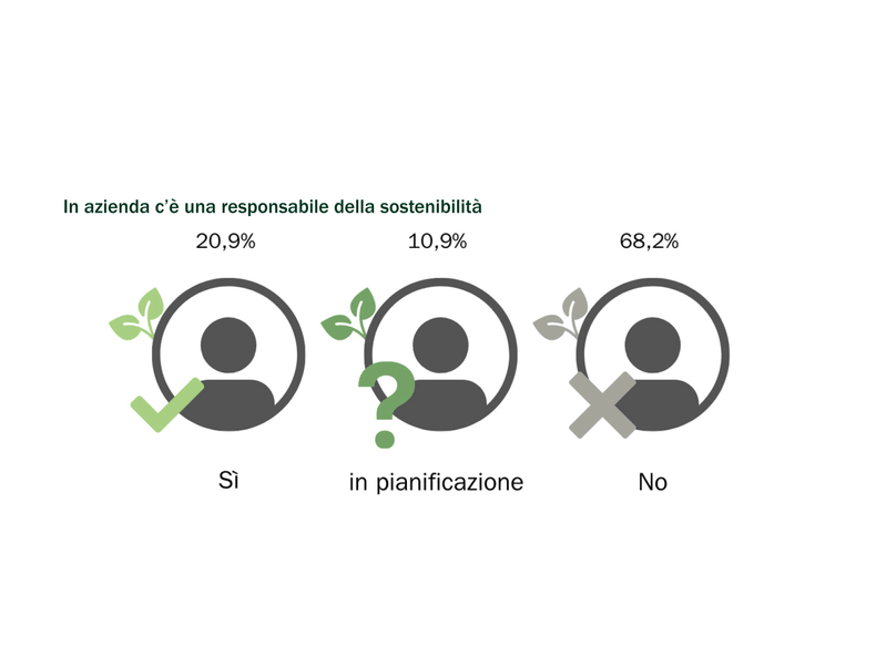 2024 Swiss Sustainability Gap - In azienda c'è un/una responsabile della sostentibilità