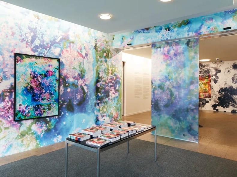 Ingresso La Mobiliare come opera d’arte nell’esposizione «Arte e sostenibilità» presso la Mobiliare 