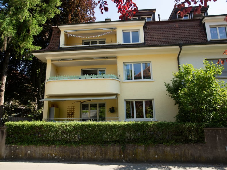 Das Gebäude von Aussen