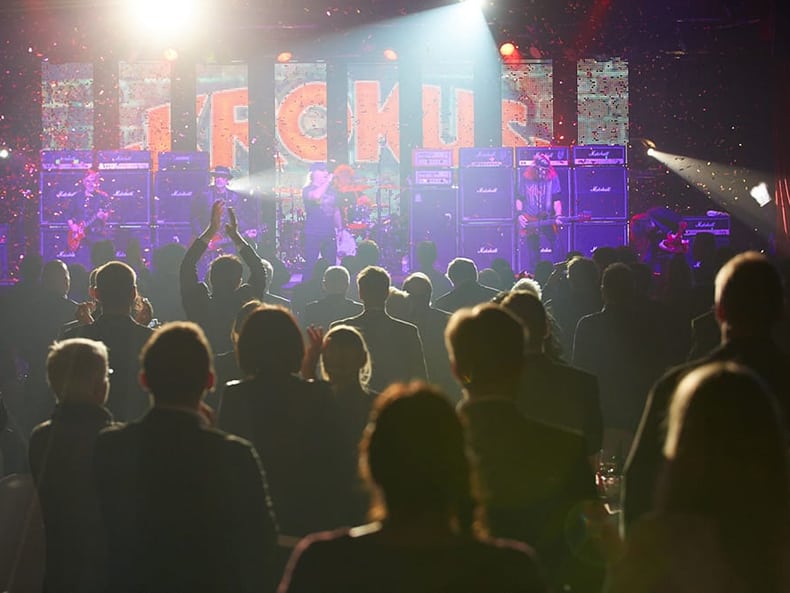 Ein Konzert an der Mobiliar Topscorer Gala 2014