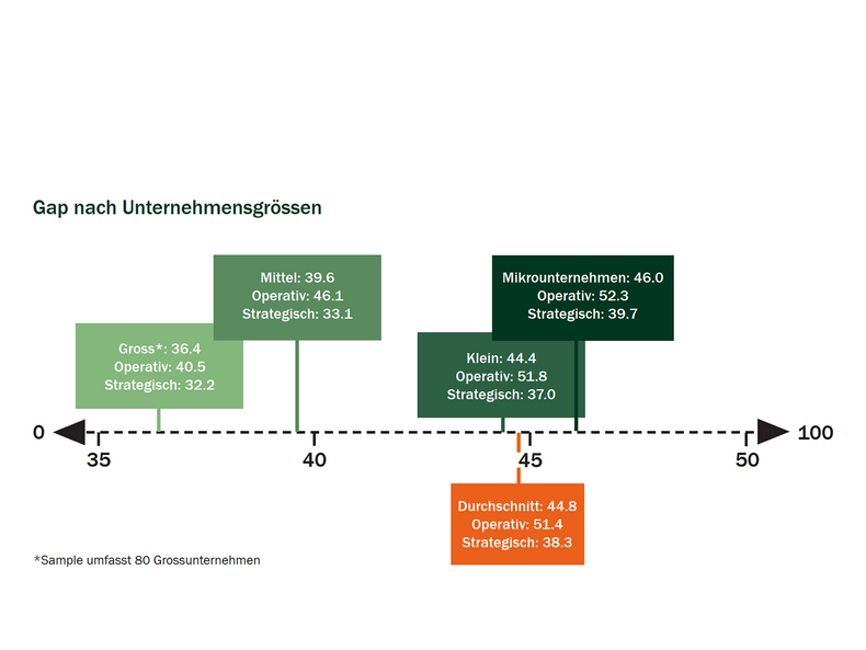 2024 Swiss Sustainability Gap - Anteil Firmengrösse