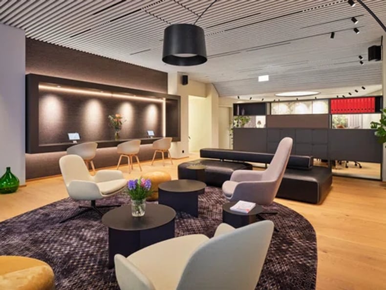 Innenansicht der City Lounge