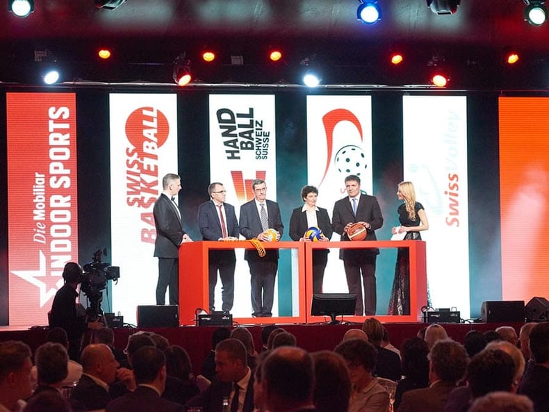 Les présidents des fédérations au Gala Topscorer Mobilière 2015