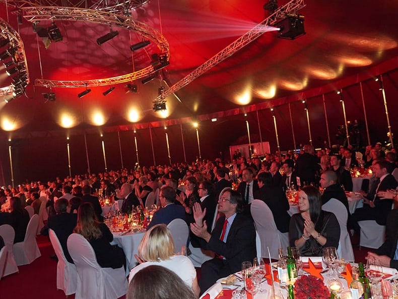 Das Publikum an der Mobiliar Topscorer Gala 2014