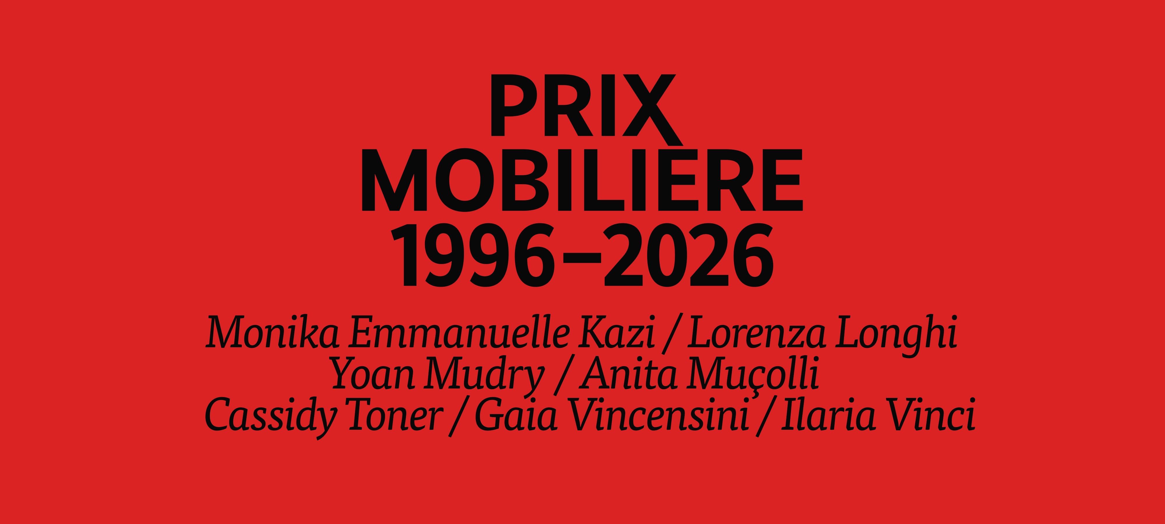 Titelbild Prix Mobiliere 2026