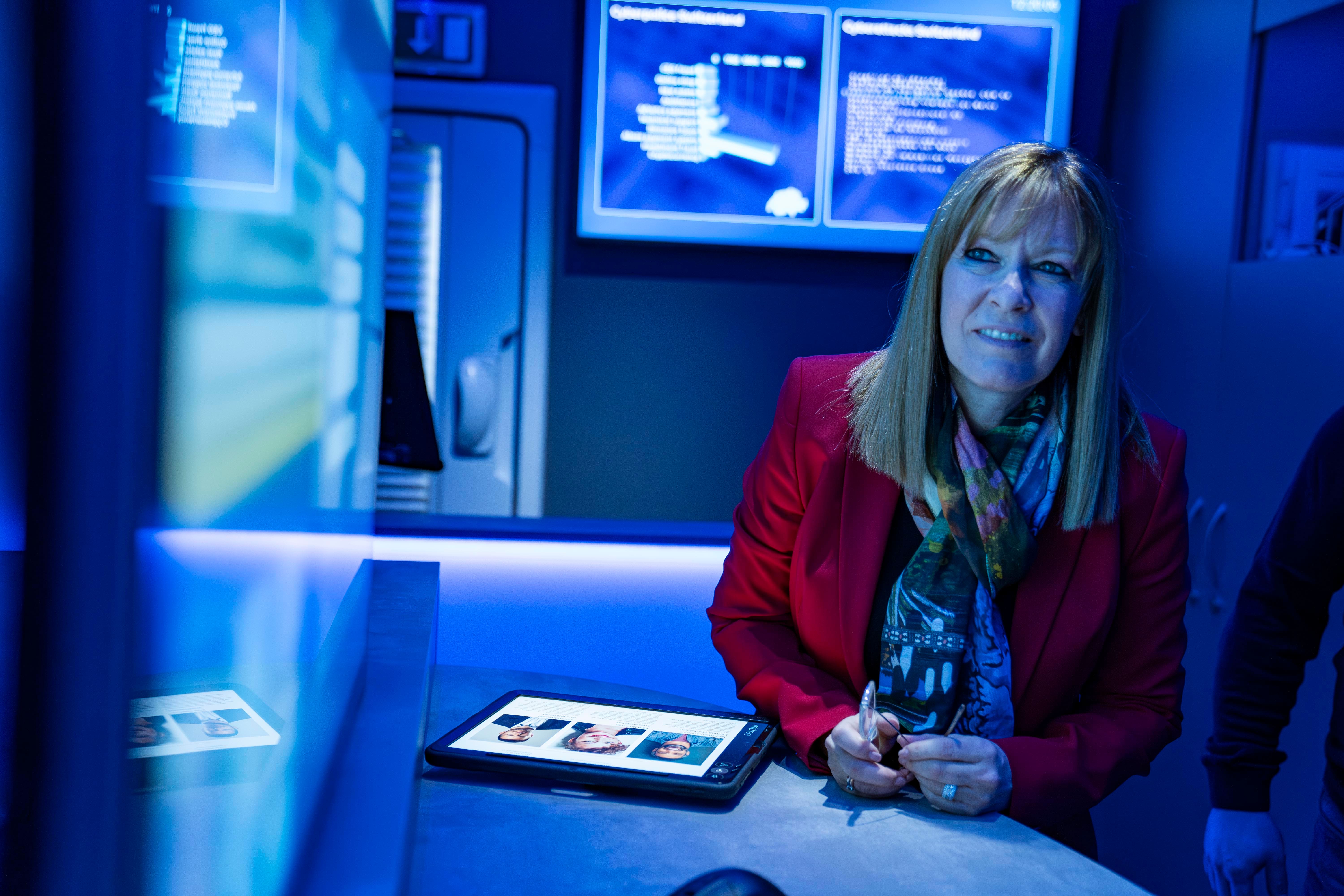 Michèle Rodoni nimmt an Cyber on Tour teil.