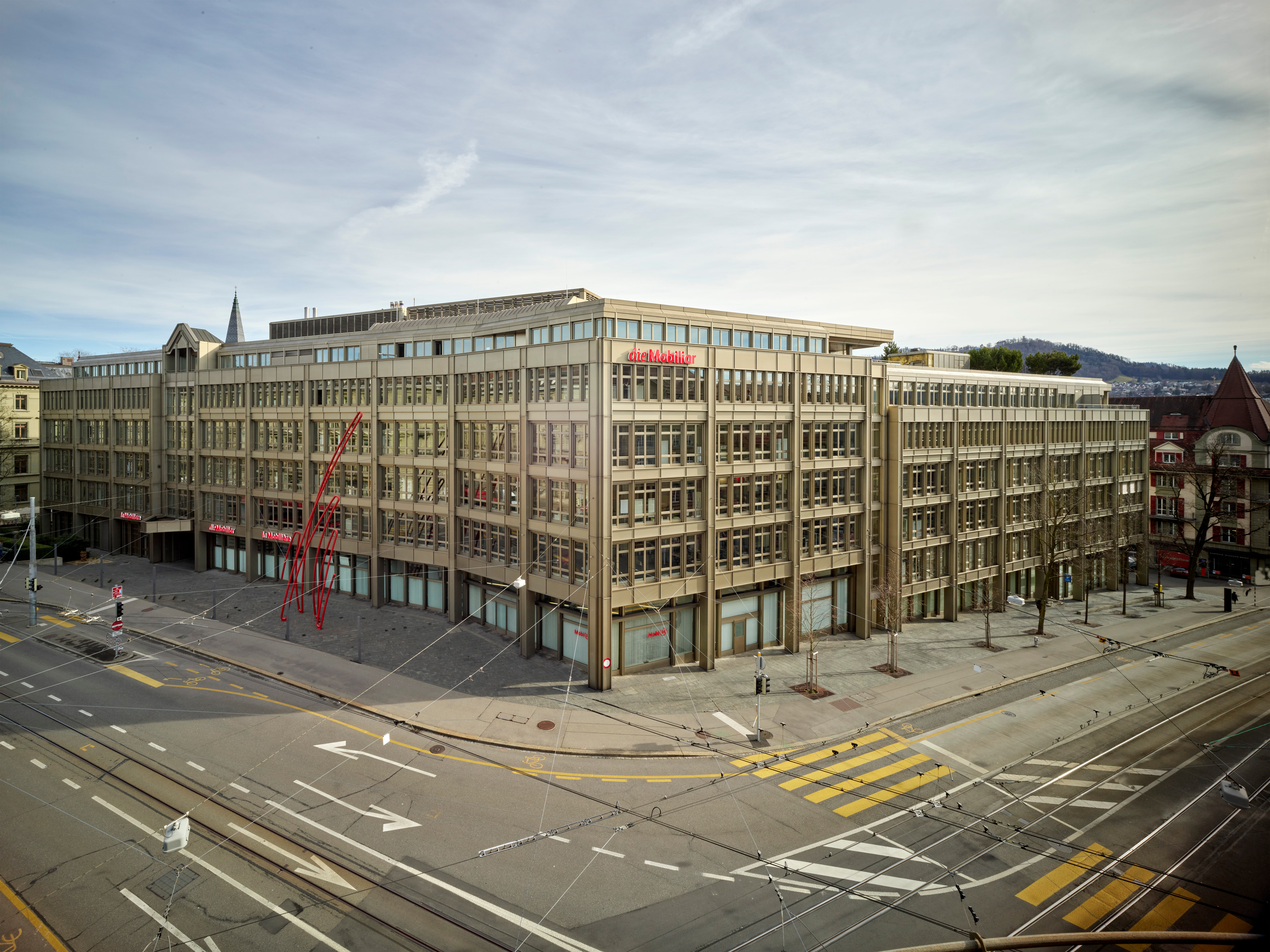 Aussenaufnahme Hauptsitzes Mobiliar Versicherung in Bern