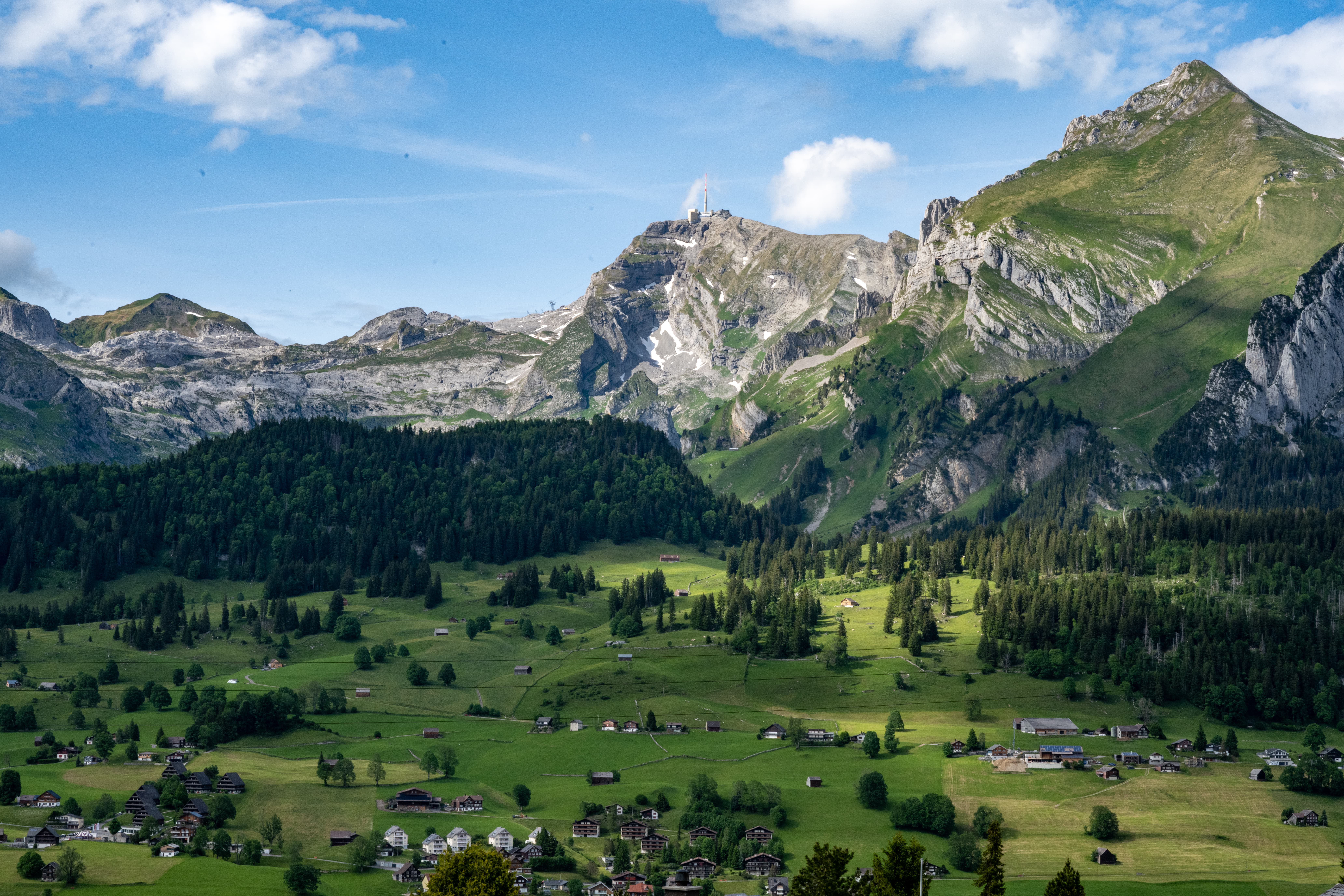 Bergpanorama Toggenburg