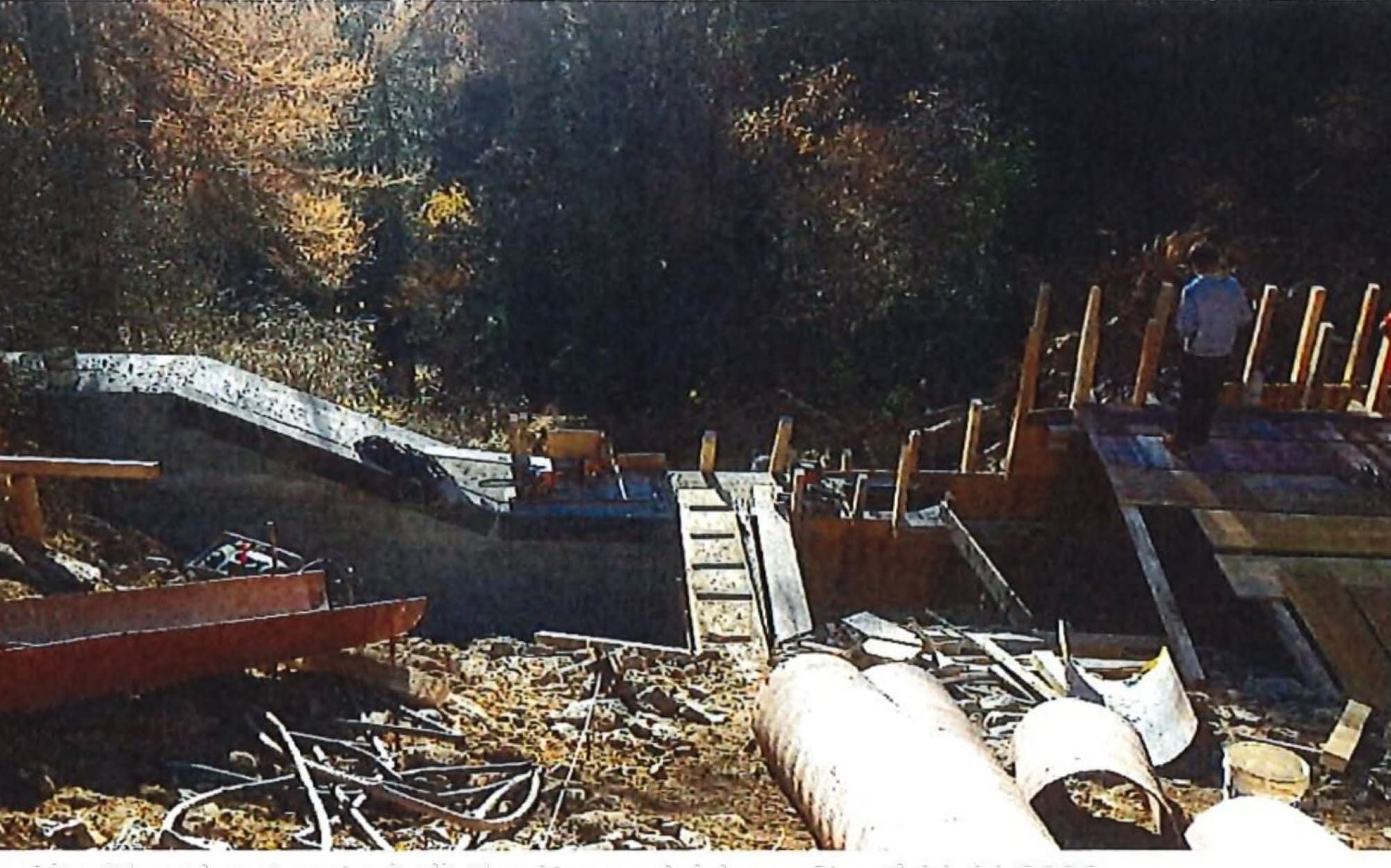 Protection contre les crues du Tschingelbach à Niedergampel