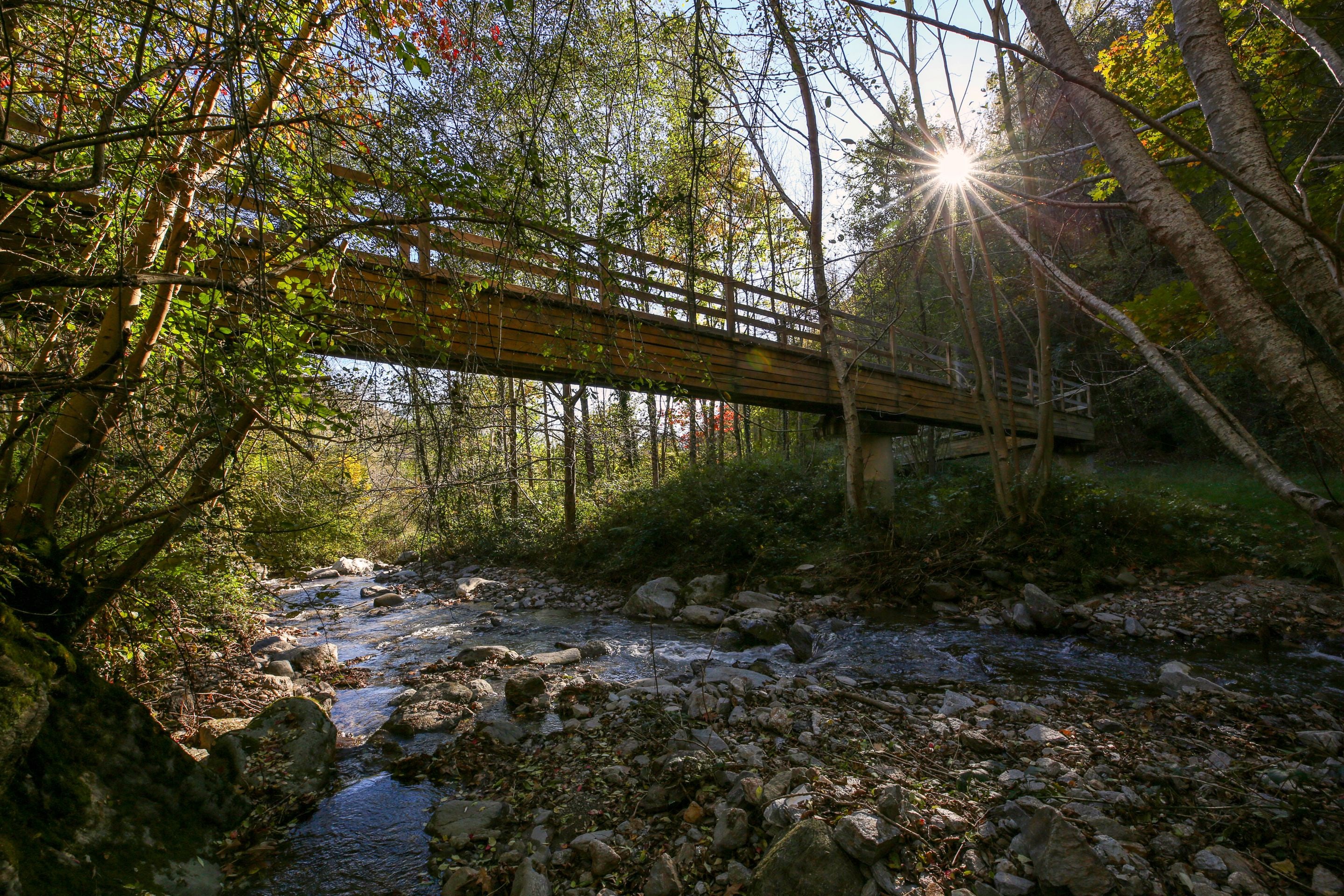 Brücke Odogno über den Fluss