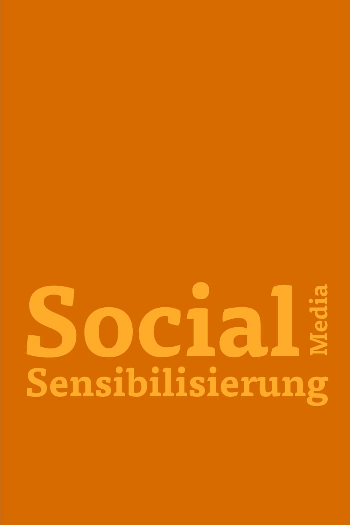 Social Media Sensibilisierung