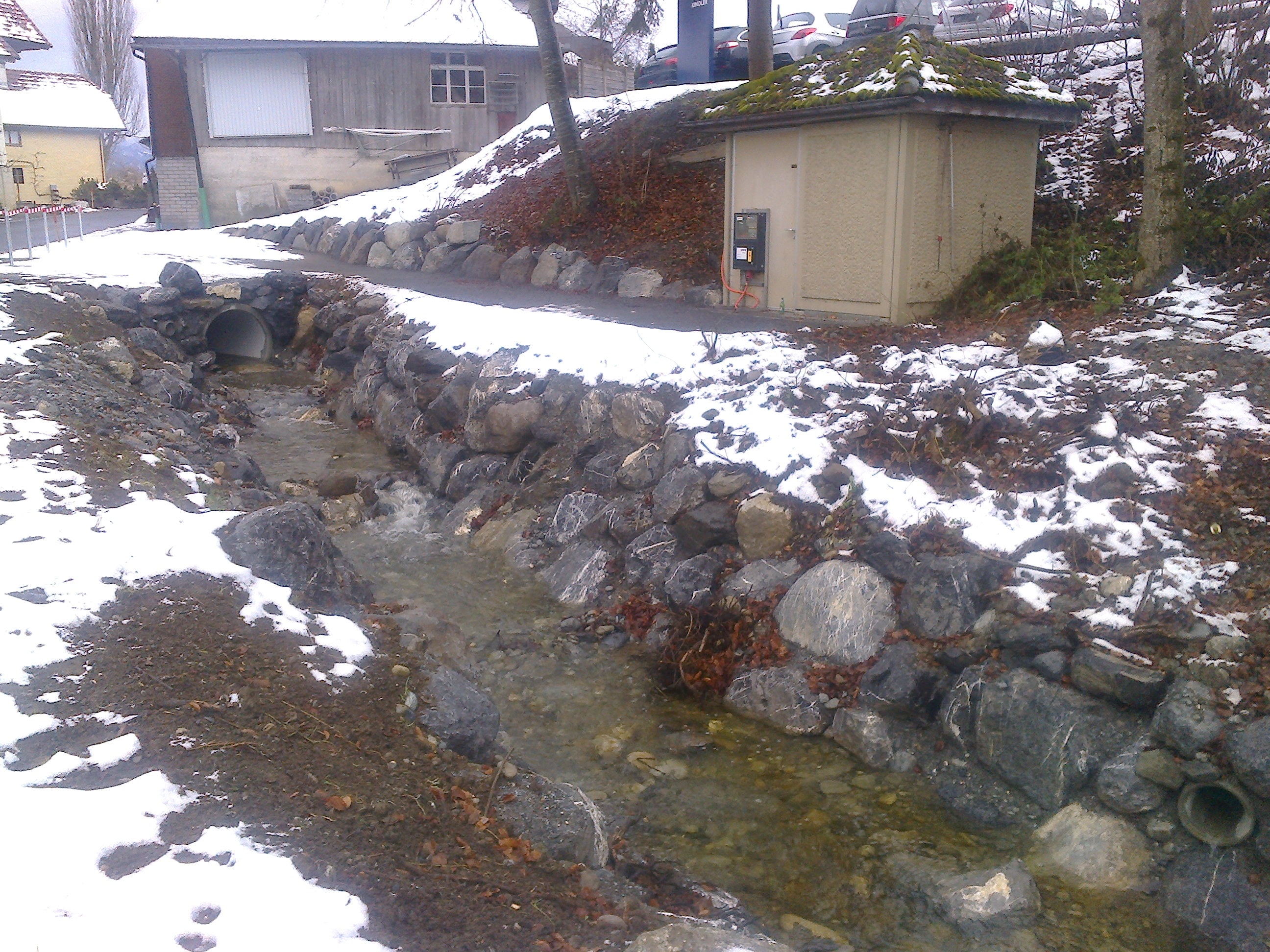 Hochwasserschutz am Mühlebach in Forst-Längenbühl